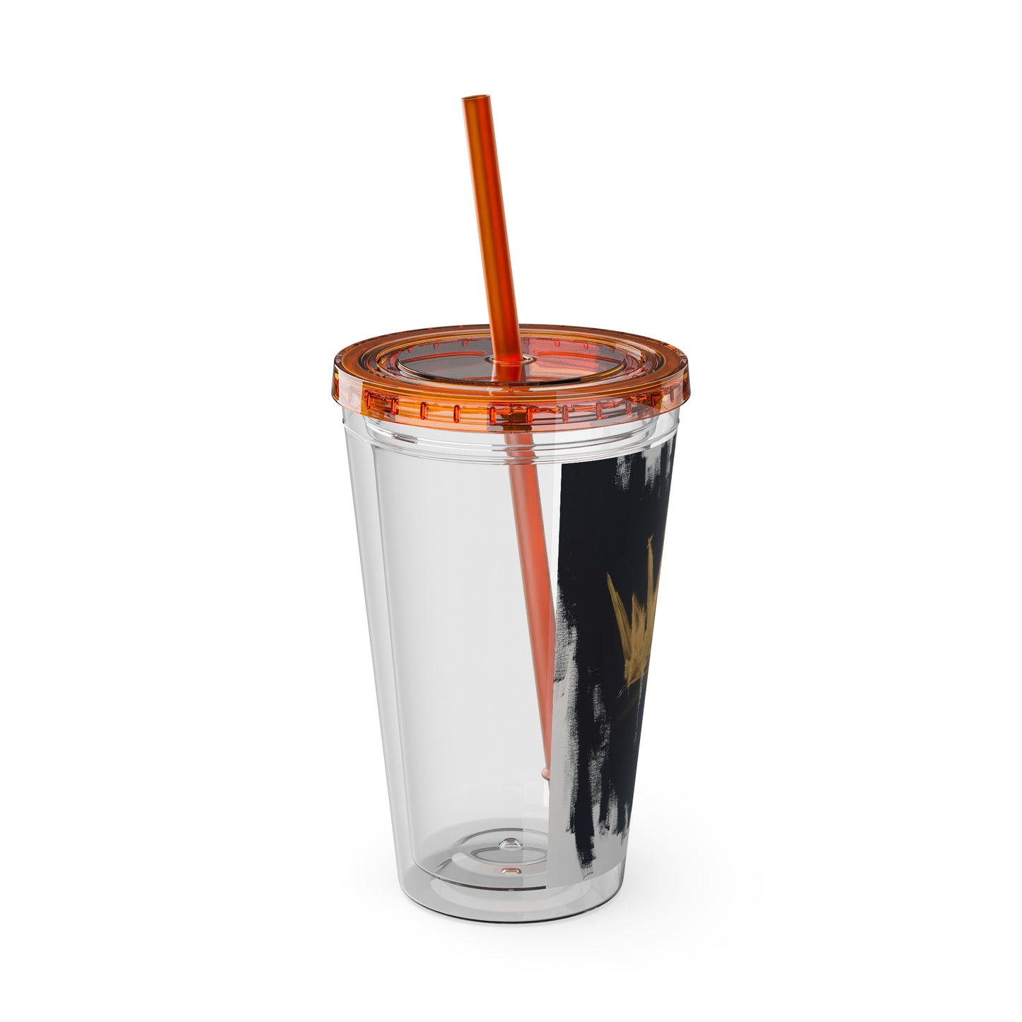 Crwnd Tumbler with Straw, 16oz