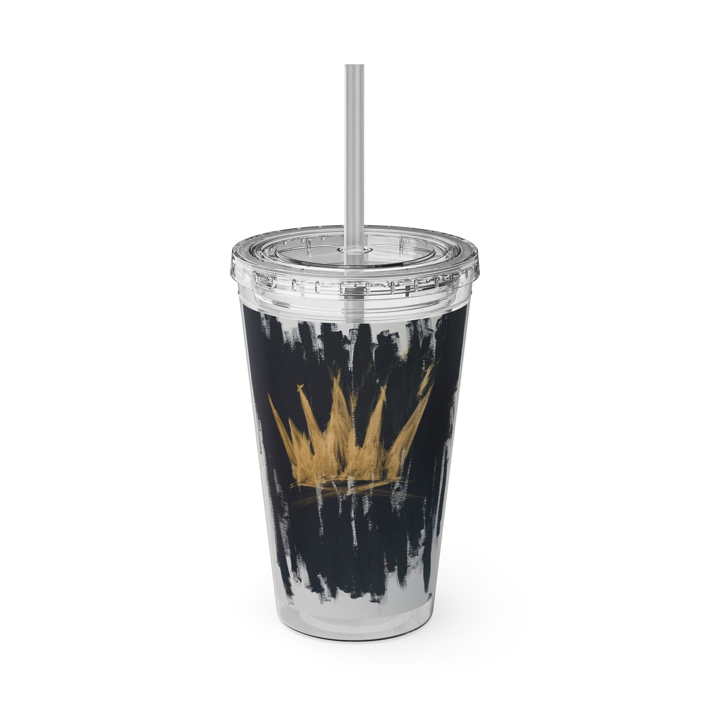 Crwnd Tumbler with Straw, 16oz